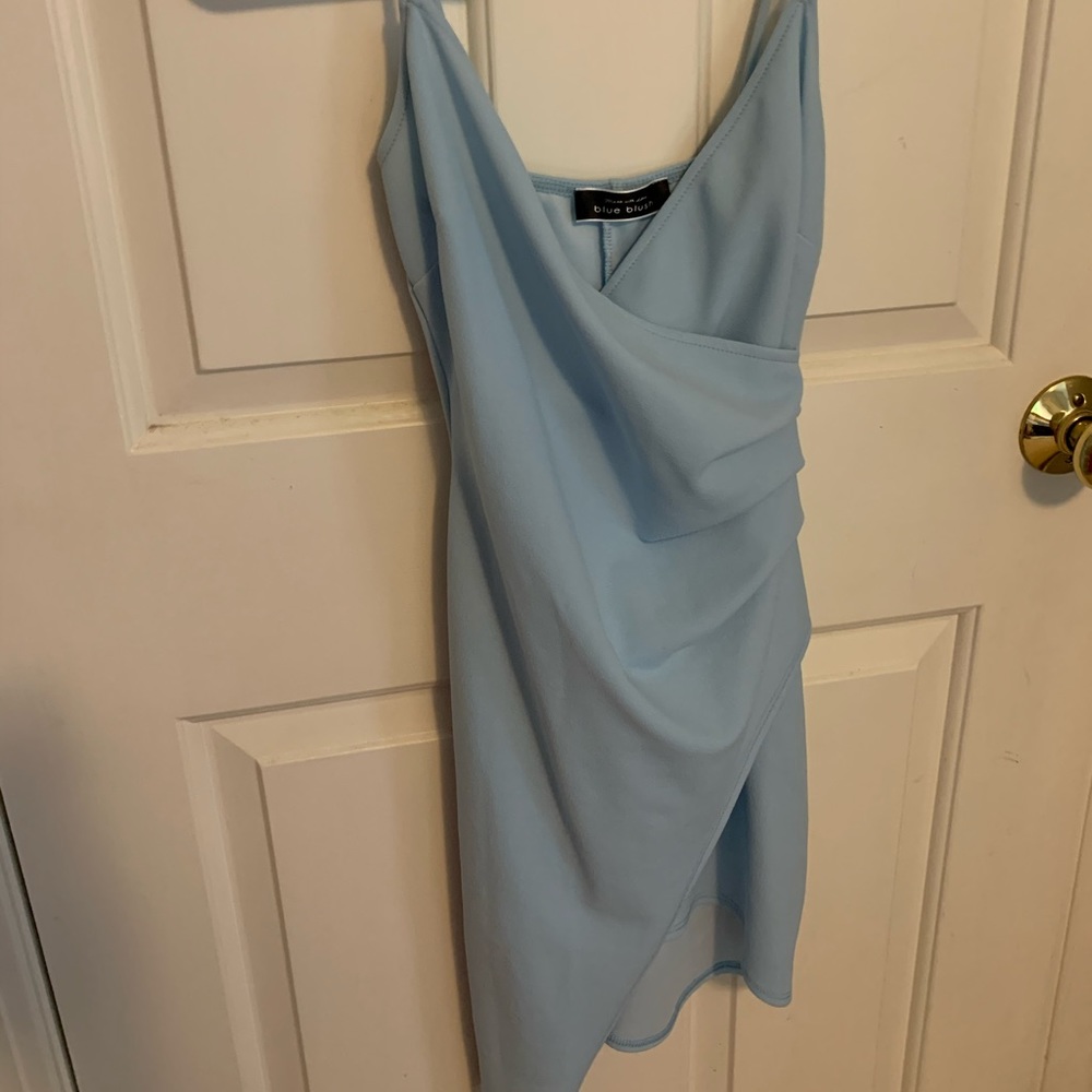 Really nice flattering blue dress